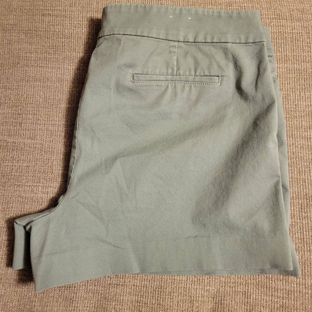 Loft green shorts